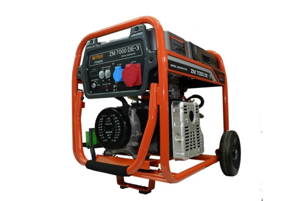 Дизельный генератор Mitsui ZM 7000 DE-3  передвижной фото