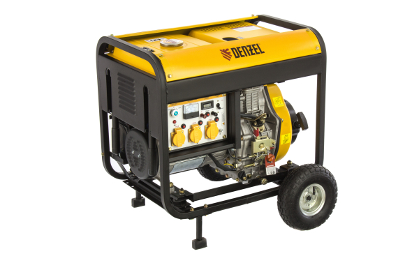 Дизельный генератор DENZEL DD6300Е 94657 фото