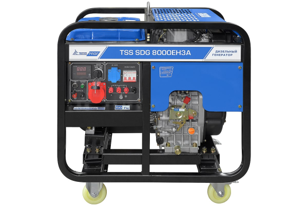 Дизельный генератор ТСС SDG 8000EH3A 100051 фото