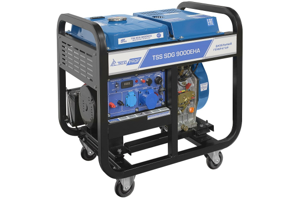Дизельный генератор ТСС SDG 9000EHA 100035 для гаража фото