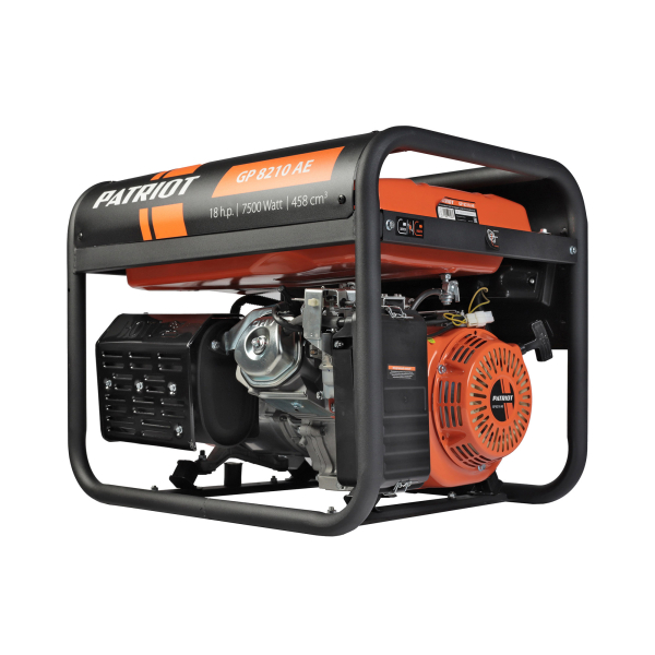 Бензиновый генератор PATRIOT GP 8210 AE на колесах фото