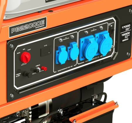 Бензиновый генератор Zongshen PB 22000 E фото
