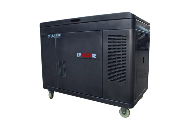 Бензиновый генератор Mitsui ZM 12500 SE на колесах фото