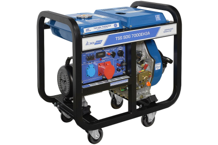 Дизельный генератор ТСС SDG 7000EH3A фото