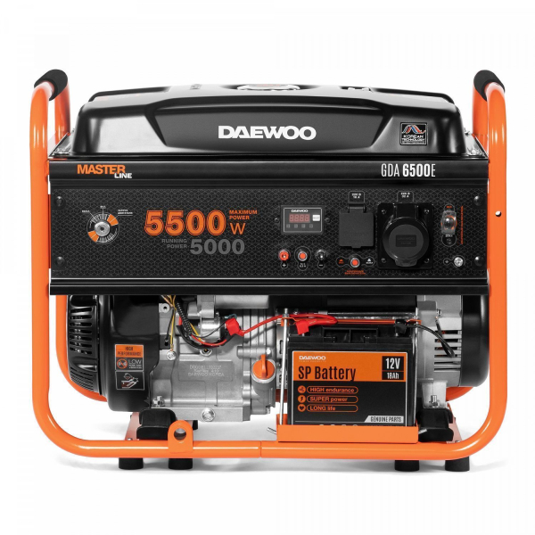 Бензиновый генератор DAEWOO GDA 6500E Бензиновый генератор DAEWOO GDA 6500E фото