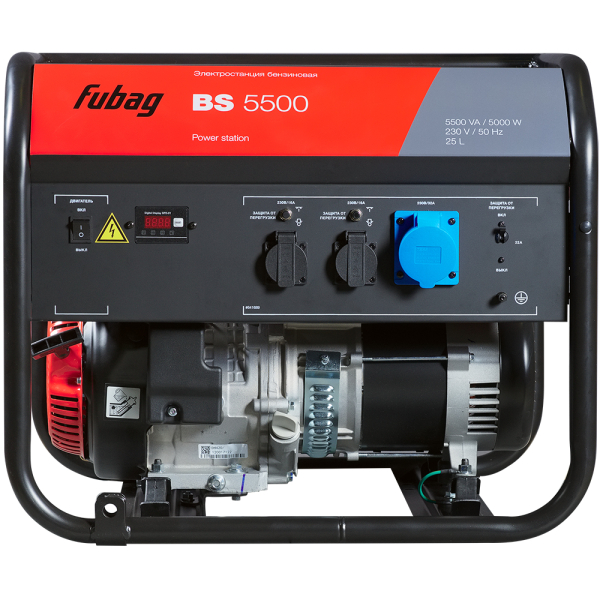 Бензиновый генератор Fubag BS 5500 641689 асинхронный фото