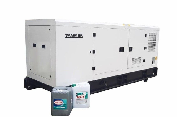Дизельный генератор Zammer AD-40-Т400 Prof в кожухе  стационарный фото