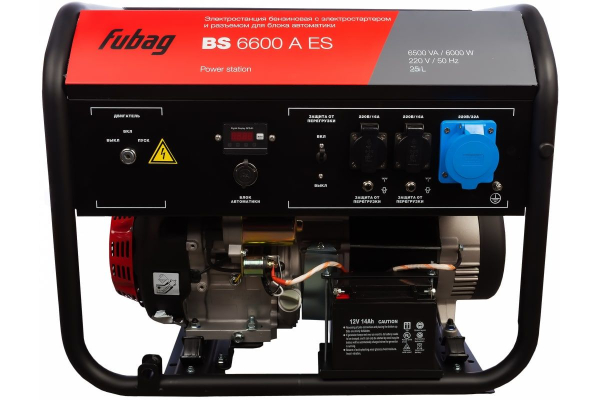 Бензиновый генератор Fubag BS 6600 A ES Бензиновый генератор Fubag BS 6600 A ES фото