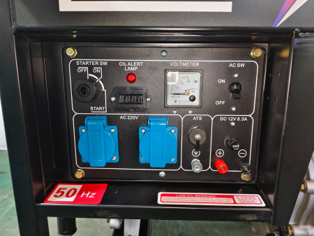 Дизельный генератор Zammer S7500DE - 5кВт Дизельный генератор Zammer S7500DE - 5кВт фото