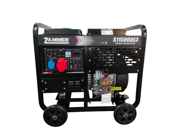 Дизельный генератор Zammer S11500DE3 S11500DE3 2-х тактный фото