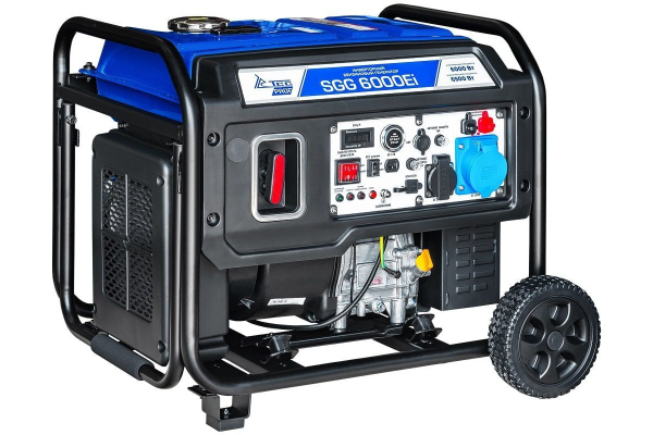 Бензиновый инверторный генератор ТСС SGG 6000Ei стационарный фото