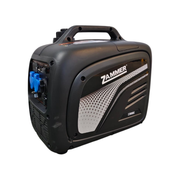 Бензиновый инверторный генератор Zammer S3800iS передвижной фото