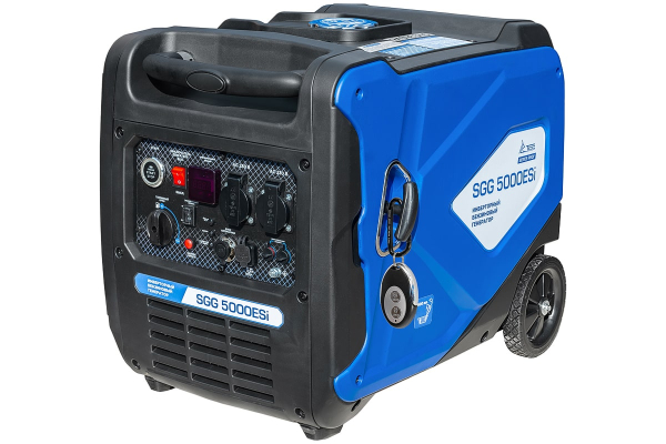 Бензиновый инверторный генератор ТСС SGG 5000ESi для гаража фото