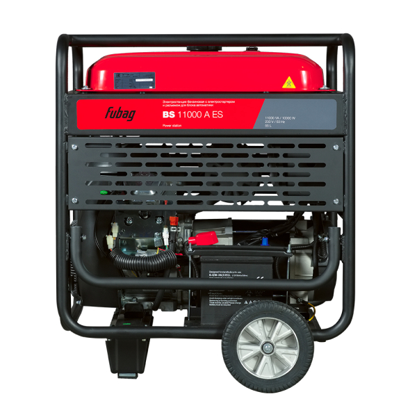 Бензиновый генератор Fubag BS 11000 A ES передвижной фото