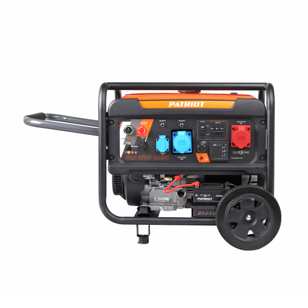 Бензиновый генератор PATRIOT GRA 8500 DAWS на колесах фото