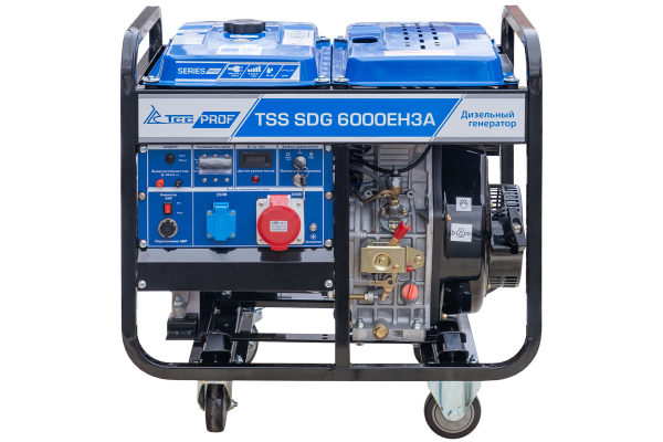 Дизельный генератор ТСС SDG 6000EH3A 077016 фото