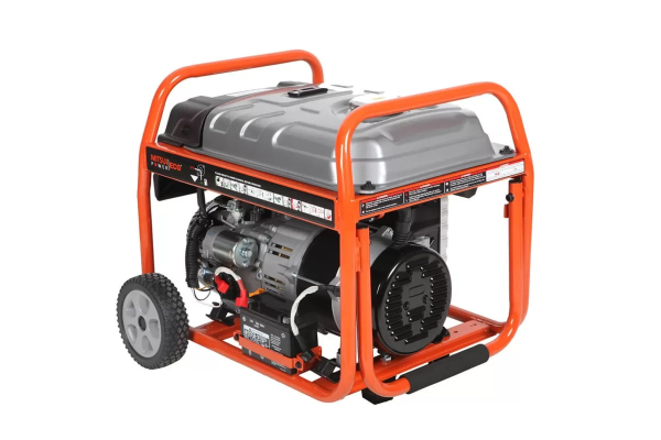 Бензиновый генератор Mitsui ZM 3800 E на колесах фото