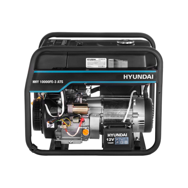 Бензиновый генератор Hyundai HHY 10000FE-3 ATS с автозапуском для газового котла фото