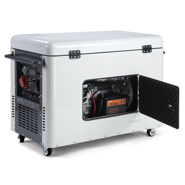 Дизельный генератор DAEWOO DDAE 11000DSE-3 DDAE 11000DSE-3 передвижной фото