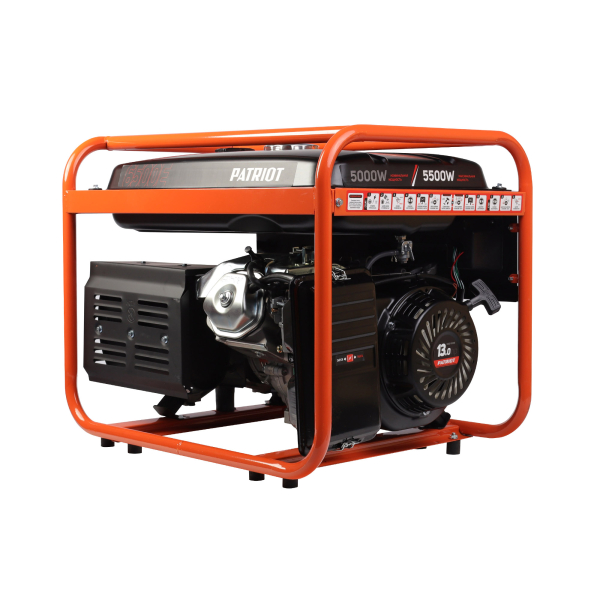 Бензиновый генератор PATRIOT SRGE 6500 E для дачи фото