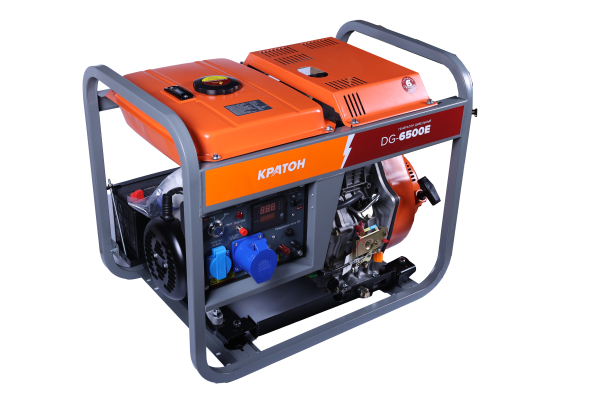 Дизельный генератор КРАТОН DG-6500E 3 08 02 027 для дома фото