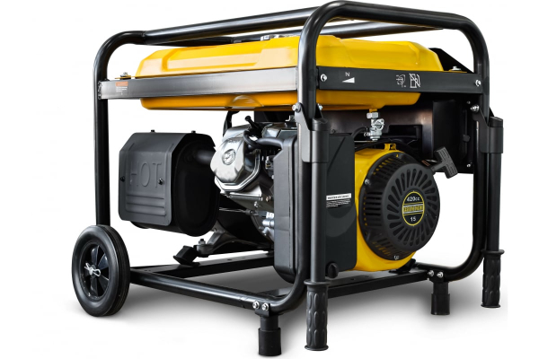 Бензиновый генератор RATO R6000-L2W + колесный комплект на колесах фото
