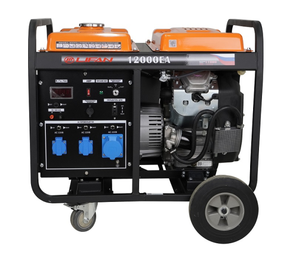 Бензиновый генератор Lifan 10 GF-5A (LF12000ЕА) для гаража фото