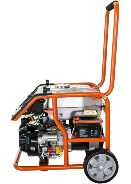 Бензиновый генератор Zongshen KB 3300 на колесах фото