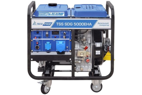 Дизельный генератор ТСС SDG 5000EHA с АВР 033537 Дизельный генератор ТСС SDG 5000EHA с АВР 033537 фото