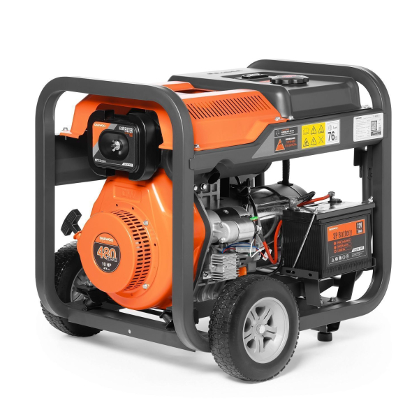 Дизельный генератор DAEWOO DDAE 6000DXE-3 DDAE 6000DXE-3 для гаража фото