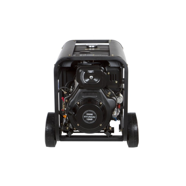 Дизельный генератор Hyundai DHY 8500LE  передвижной фото