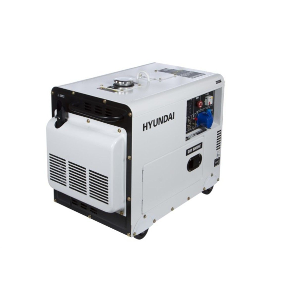 Дизельный генератор Hyundai DHY 8000SE  для гаража фото