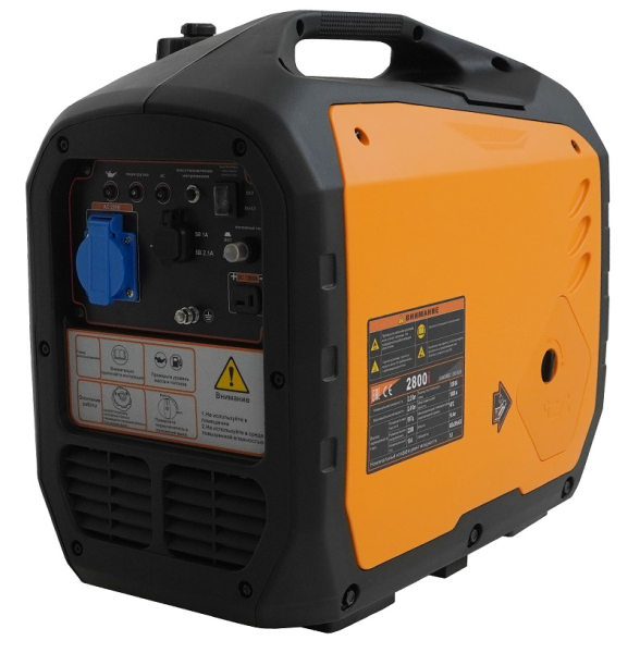 Бензиновый инверторный генератор Lifan 2800i передвижной фото