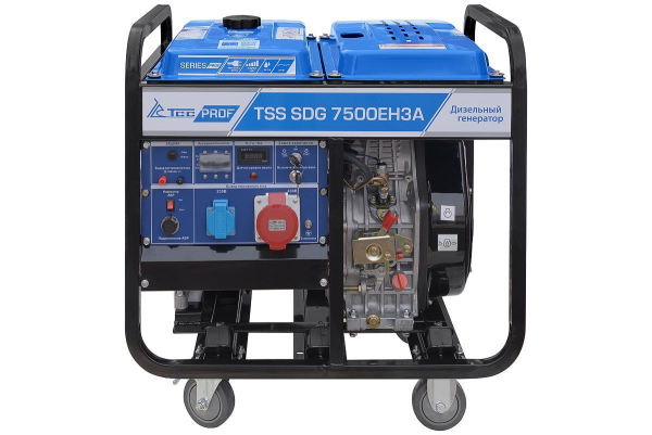 Дизельный генератор ТСС SDG 7500EH3A 100027 синхронный Дизельный генератор ТСС SDG 7500EH3A 100027 синхронный фото