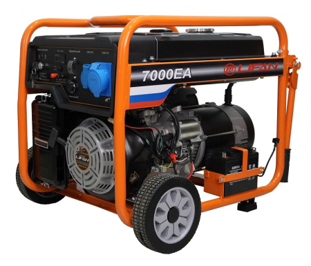 Бензиновый генератор Lifan 6 GF-5A (7000EA) фото