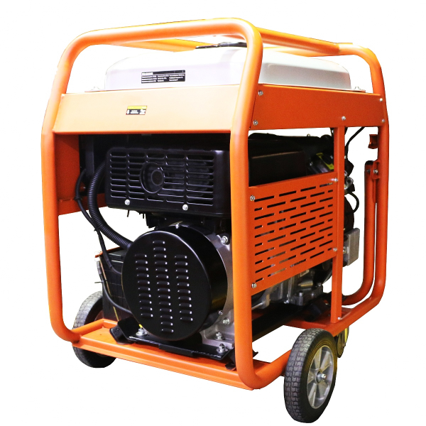 Бензиновый генератор Zongshen PB 18000 E на колесах фото