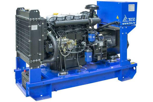 Дизельный генератор ТСС ЭД-25-Т400-1РПМ5 025935 на колесах фото