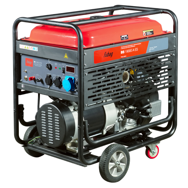 Бензиновый генератор Fubag BS 19000 A ES 4-х тактный фото