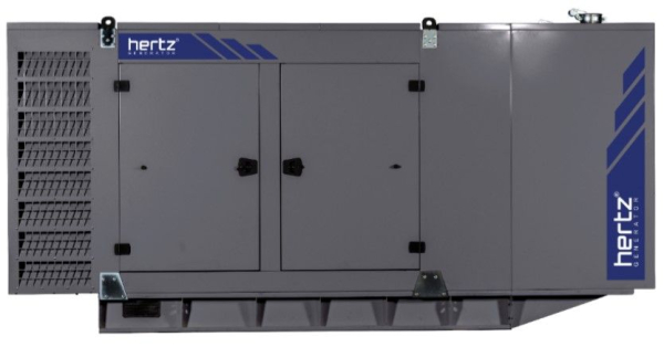 Дизельный генератор HERTZ HG 400 DL  бесшумный фото