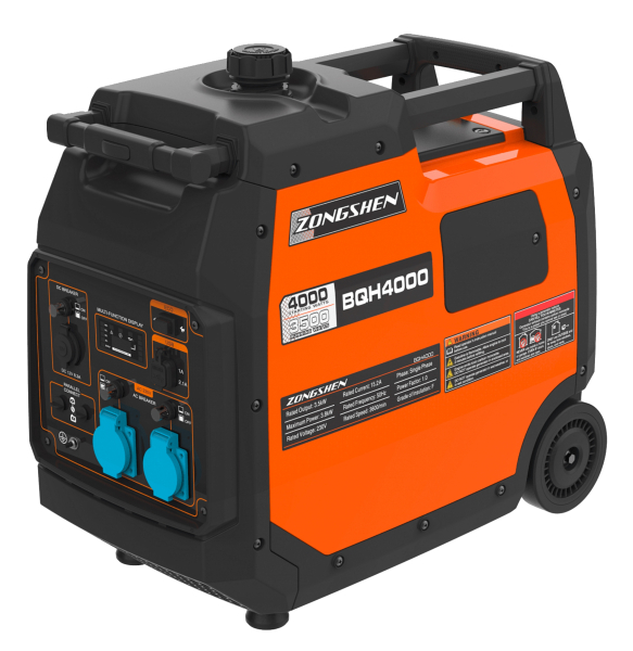 Бензиновый инверторный генератор Zongshen BQH 4000 фото