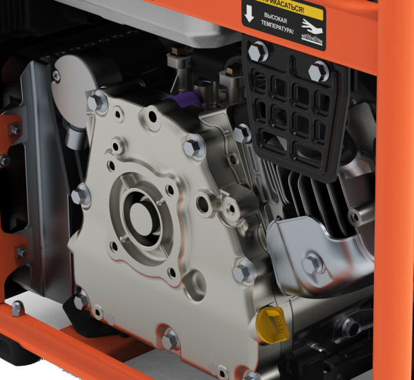 Бензиновый инверторный генератор Zongshen BPB 4000 E для гаража фото