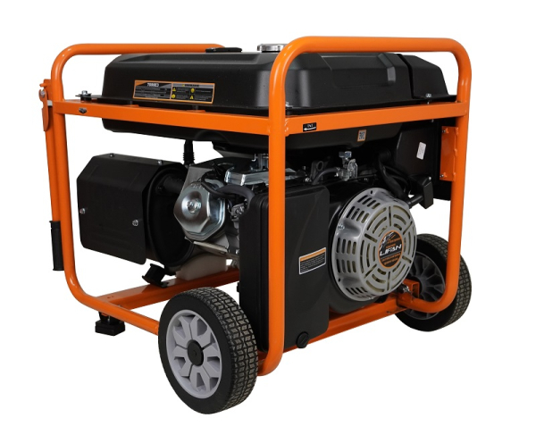 Бензиновый генератор Lifan 6 GF2-4 (LF7000E3) на колесах фото