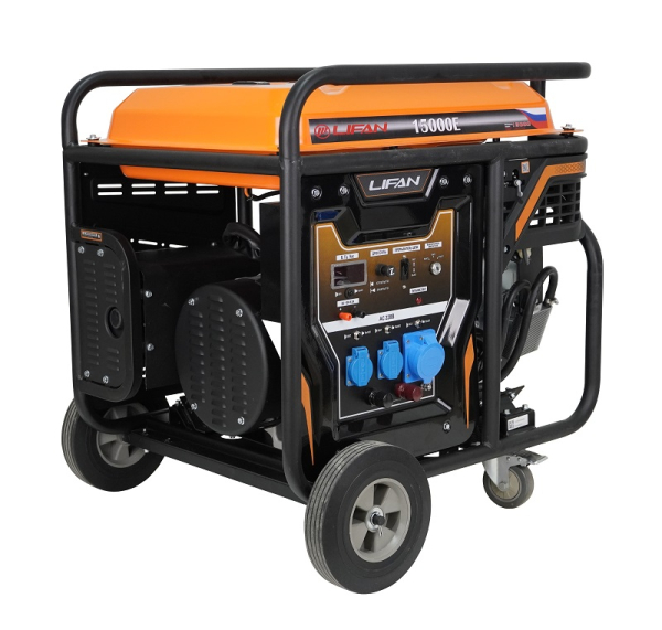 Бензиновый генератор Lifan 12 GF-4 (LF15000E) для гаража фото
