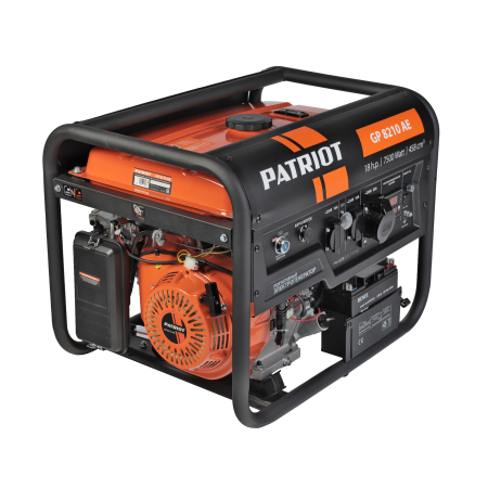 Бензиновый генератор PATRIOT GP 8210 AE фото