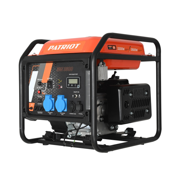 Бензиновый инверторный генератор PATRIOT iGN 3500 передвижной фото