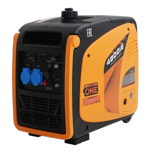 Бензиновый инверторный генератор Lifan 4800IE бесшумный фото