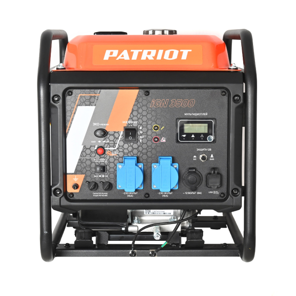 Бензиновый инверторный генератор PATRIOT iGN 3500 на колесах фото