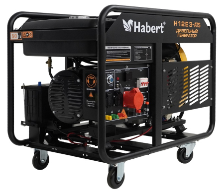 Дизельный генератор Habert H12E3-ATS фото