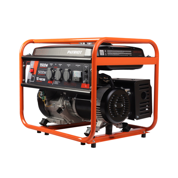 Бензиновый генератор PATRIOT SRGE 6500 на колесах фото