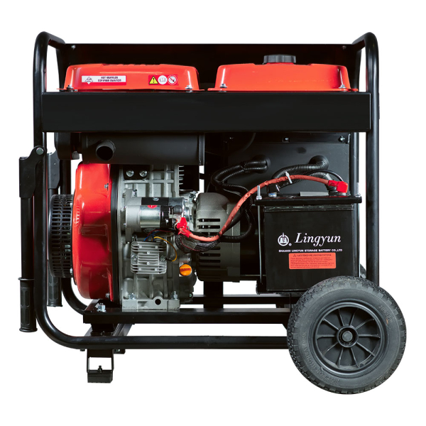 Дизельный генератор Fubag DS 9500 DA ES 646239 передвижной фото